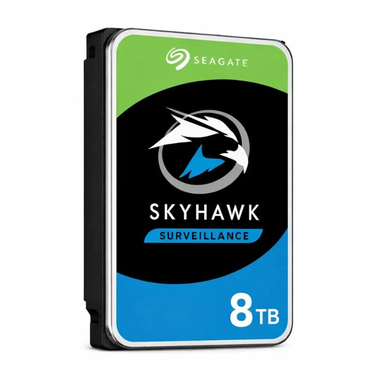Seagate ST8000VX010 3,5" SkyHawk 8TB hårddisk, SATA 6GB/s